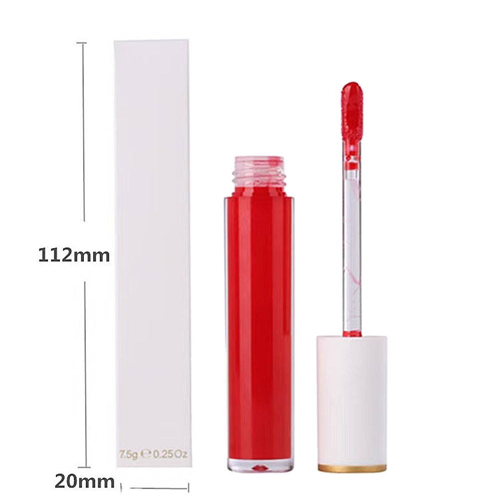 25 Color Custom Label Lip Gloss Liquid Matte Waterproof hydrating Glaze Makeup Accessory